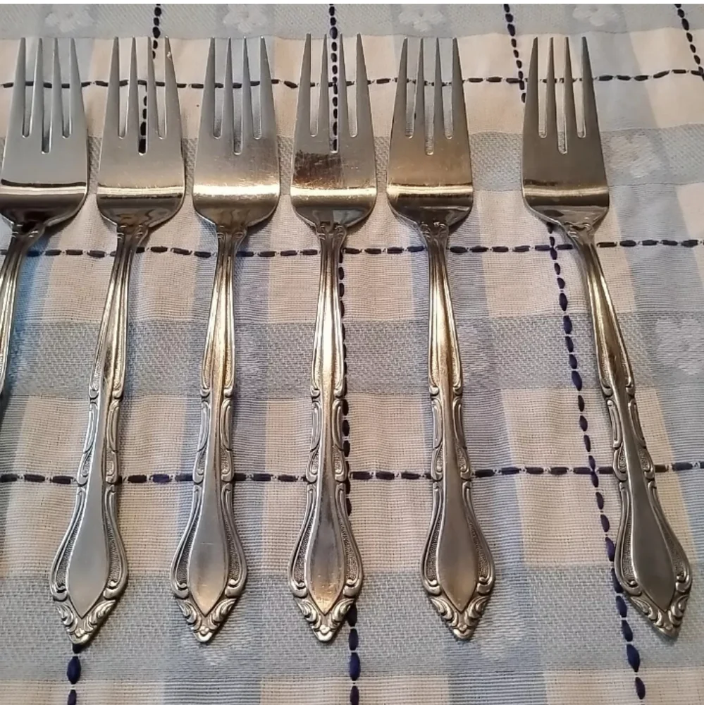 Lot‎ of 10 Vintage Rogers Stainless Korea 